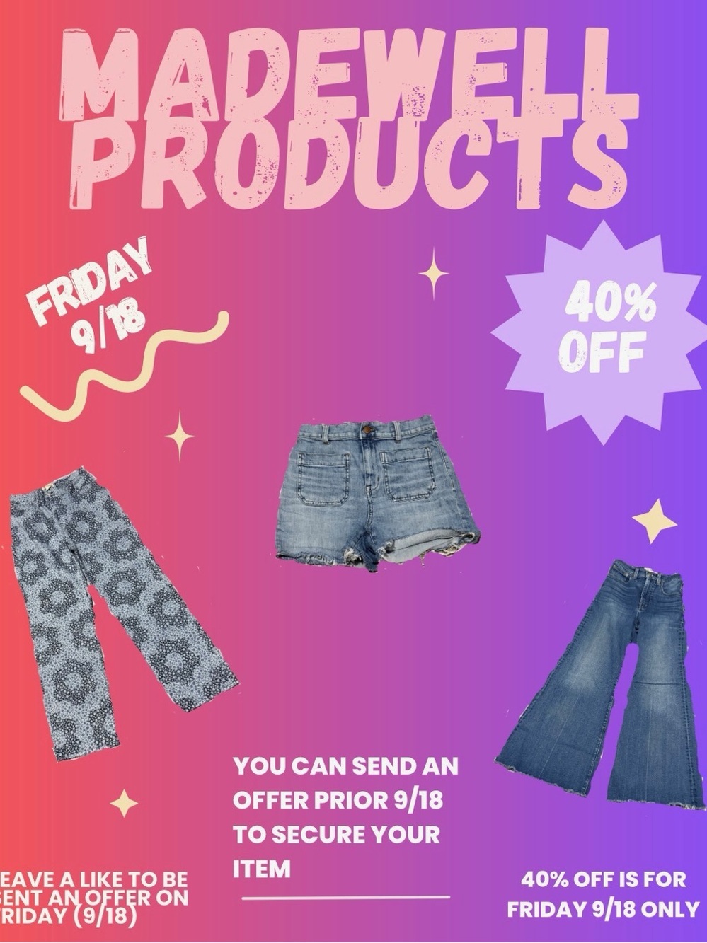 Madewell Fire SALE!!!